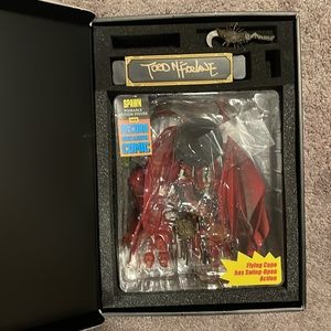 Signed Todd McFarlane kickstarter spawn figurine